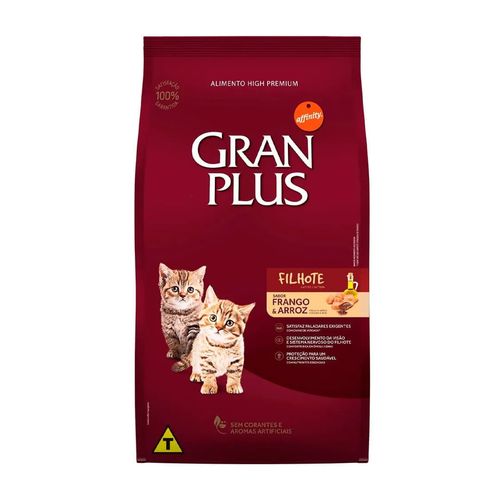 Gran Plus Gato Kitten Pollo y Arroz 10 kg