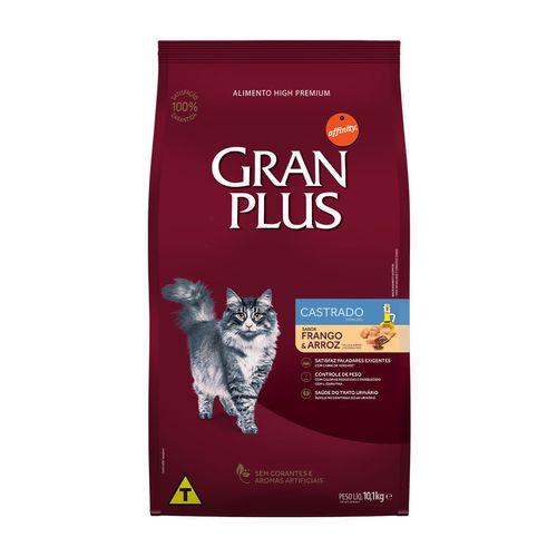 Gran Plus Gato Castrado Pollo y Arroz 10 kg