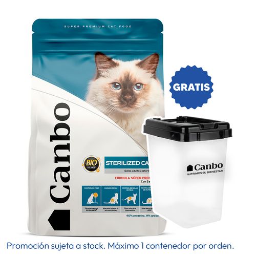 Canbo Gato Adulto Esterilizado 7 kg