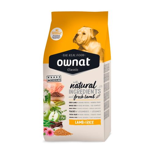 Ownat Classic Dog Lamb & Rice 12 kg