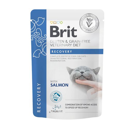 Brit Veterinary Diet Cat Grain Free Recovery 85 gr