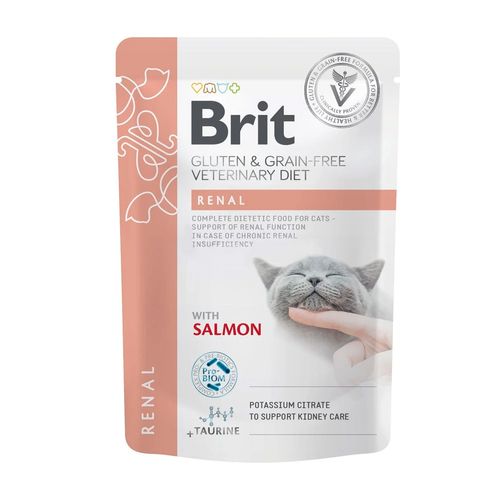 Brit Veterinary Diet Cat Grain Free Renal 85 gr