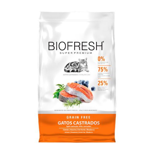 Biofresh Súper Premium Gato Castrado Salmón 7.5 kg