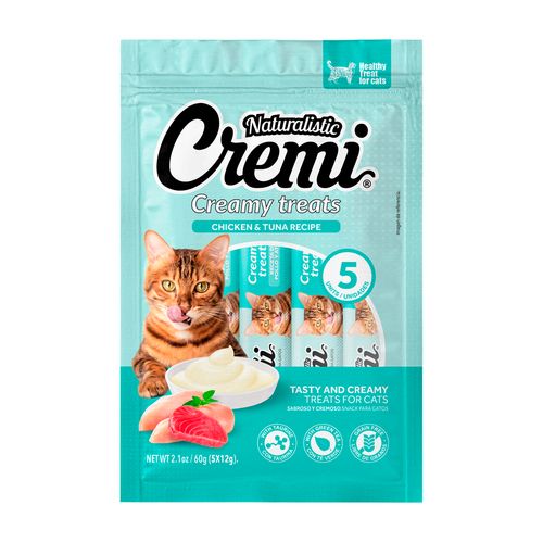 Cremi Pollo Con Atún X5 Tubos