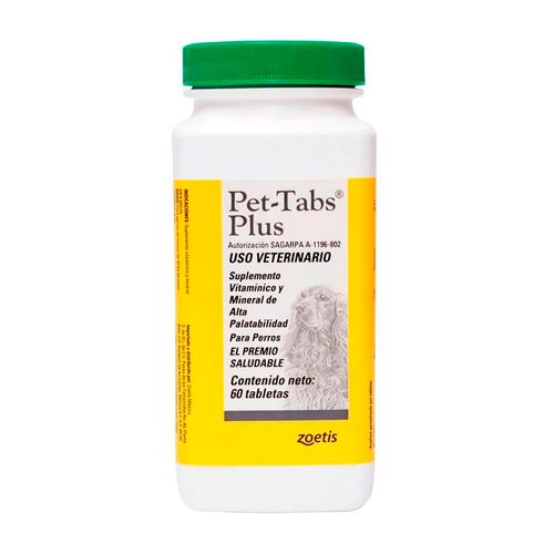 Pet - Tabs Plus X60 Tabletas