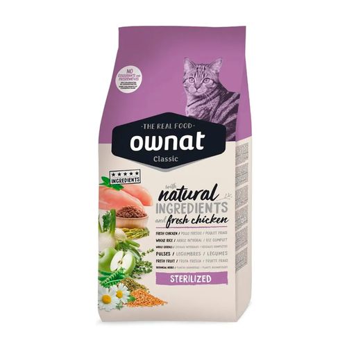 Ownat Classic Adult Cat Sterilized 15 kg