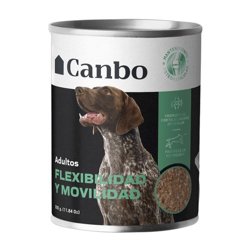 Canbo Paté Flexibilidad y Movilidad Para Perros Adultos 330 gr