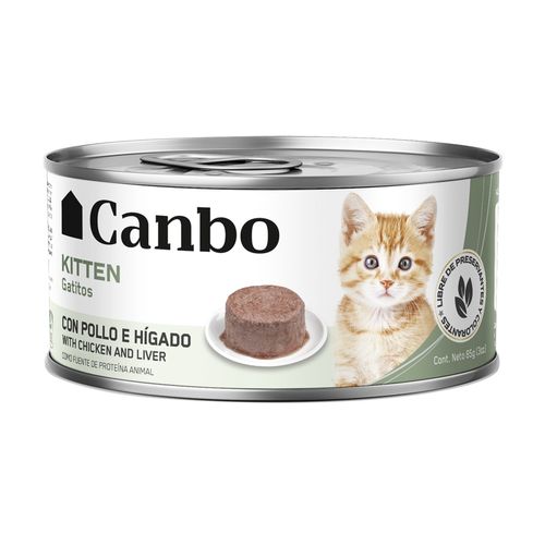 Canbo Paté Gato Kitten Pollo e Hígado