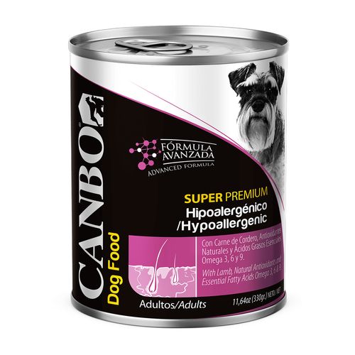 Canbo Paté Adulto Hipoalergénico Lata 330 gr