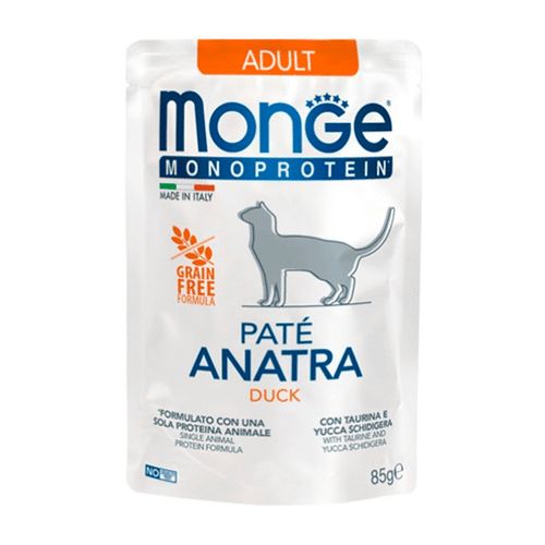 Monge Monoprotein Feline Paté Pato 85 gr