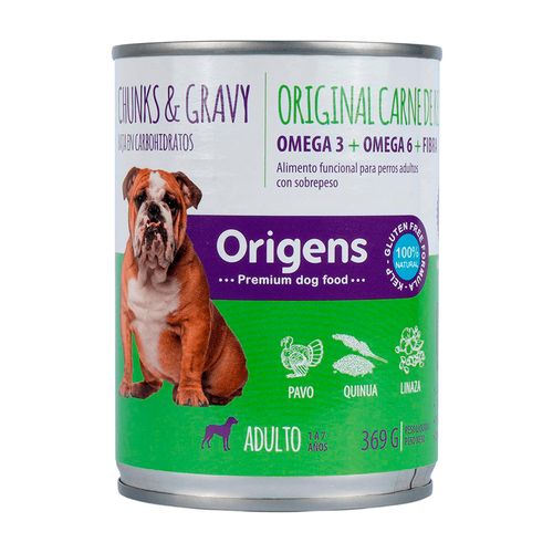 Origens Original Alimento Húmedo Res y Pavo Light 369 gr
