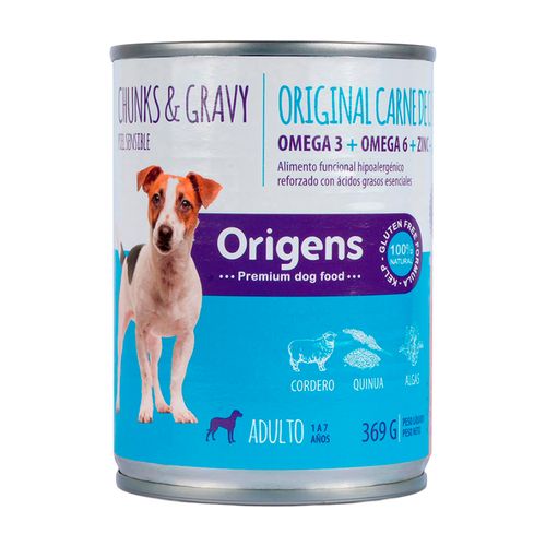 Origens Original Alimento Húmedo Cordero Piel Sensible 369 gr