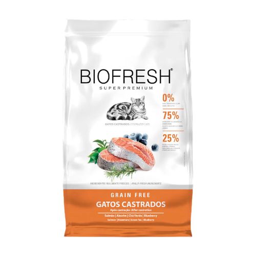 Biofresh Súper Premium Gato Castrado Salmón 7.5 kg