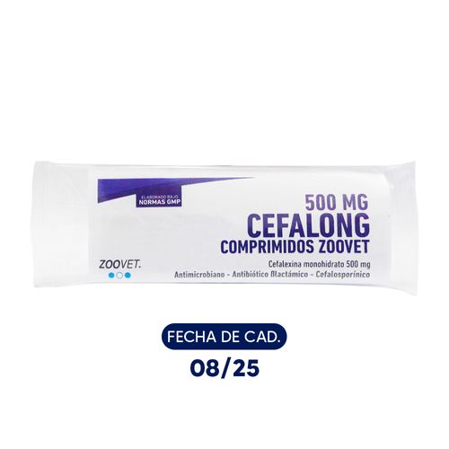 Cefalong 500 mg X8 Tabletas