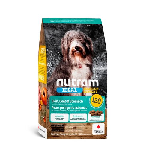 Nutram I20 Sensitive Skin, Coat & Stomach Lamb 2 kg