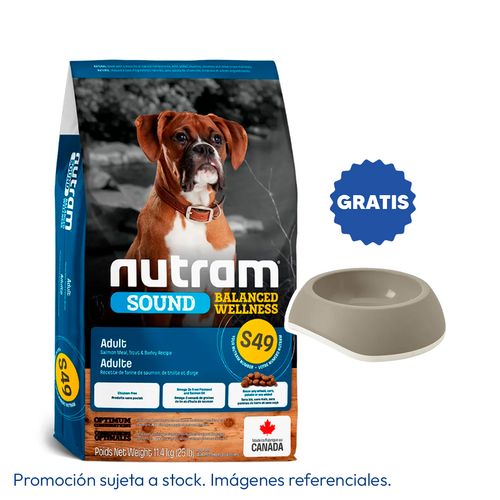 Nutram S49 Adult Salmon 11.4 kg