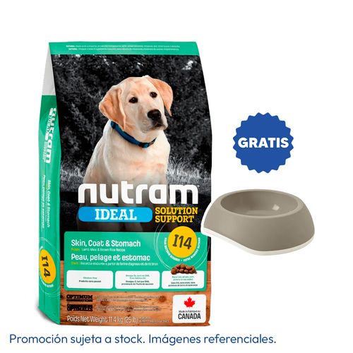 Nutram I14 Puppy Skin, Coat & Stomach 11.4 kg