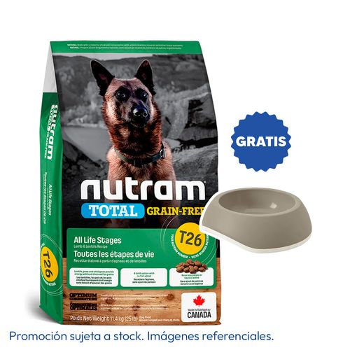 Nutram T26 All Life Stages Lamb 11.4 kg