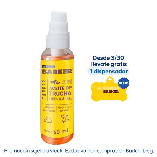 Barker Aceite De Trucha 60 ml