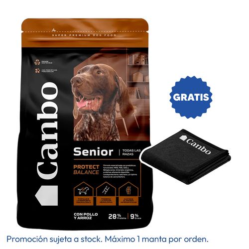 Canbo Protect Balance Senior Pollo y Arroz 15 kg