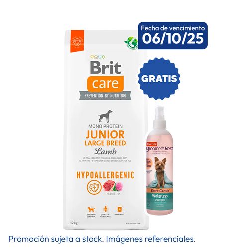 Brit Care Dog Hypoallergenic Junior Large Breed Lamb 12 kg