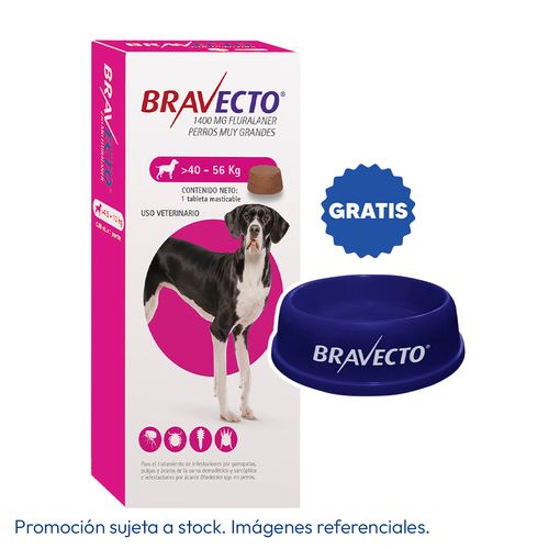 Bravecto 40 - 56 kg (1400 mg)