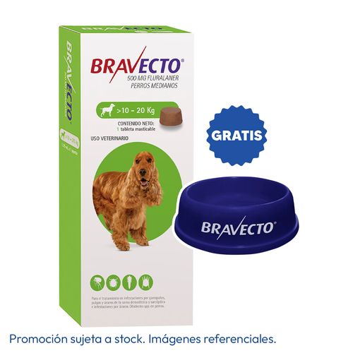Bravecto 10 - 20 kg (500 mg)