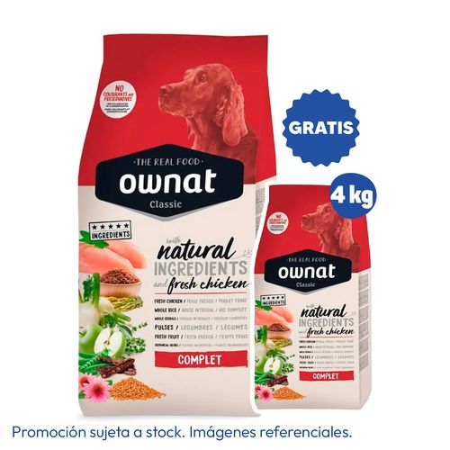 Ownat Classic Dog Complet 12 kg