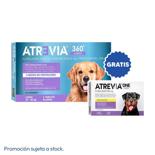 Atrevia 360 Large (20 kg - 40 kg) X1 Tableta