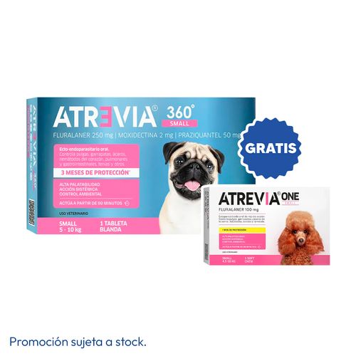 Atrevia 360 Small (5 kg - 10 kg) X1 Tableta
