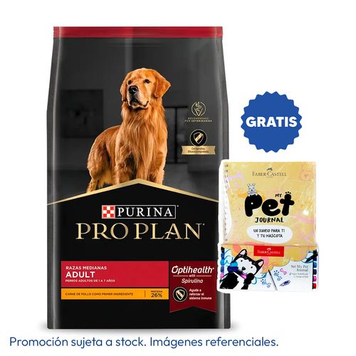 Pro Plan Adulto Raza Mediana Pollo 3 kg