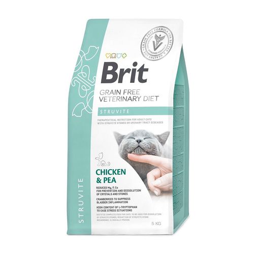Brit Veterinary Diet Cat Grain Free Struvite 5 kg