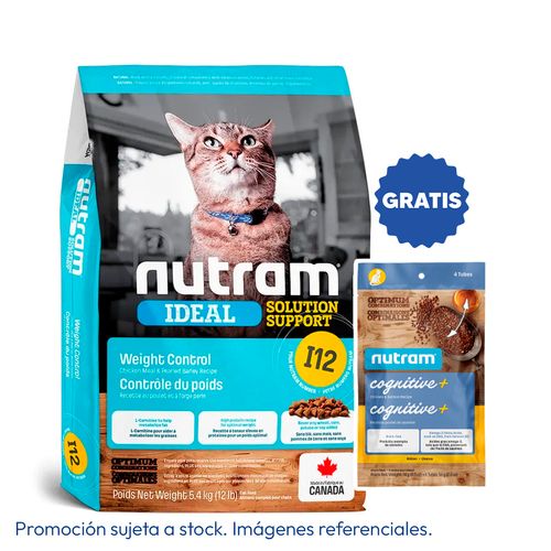 Nutram I12 Weight Control Cat 5.4 kg