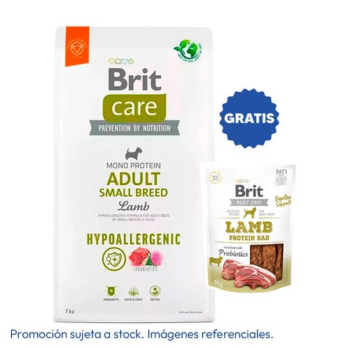 Brit Care Dog Hypoallergenic Adult Small Breed Lamb 7 kg