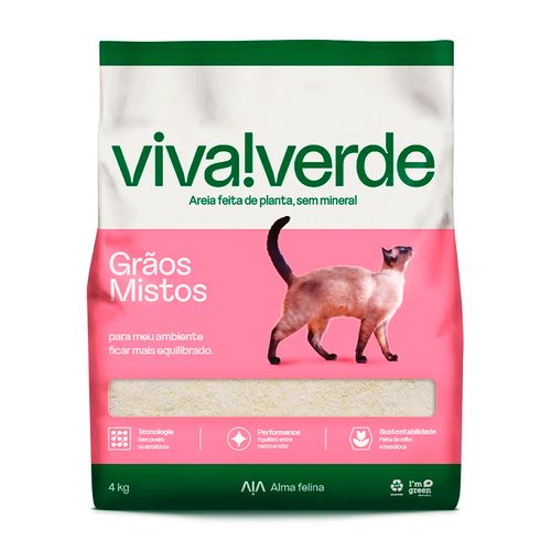 Arena Viva Verde Granos Mixtos 10 kg