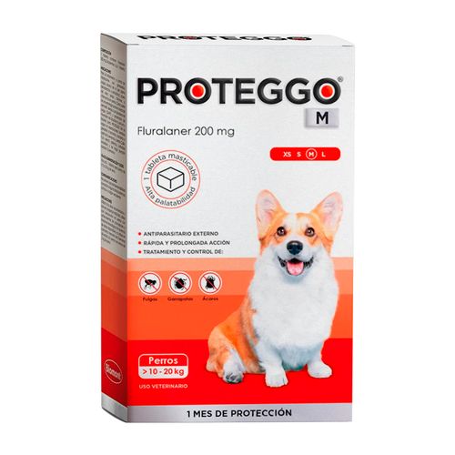 Proteggo M (10 kg - 20 kg) 200 mg X1 Tableta