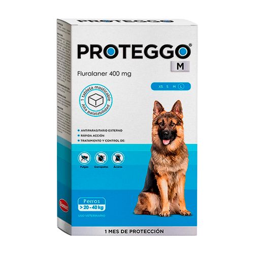 Proteggo M (20 kg - 40 kg) 400 mg X1 Tableta