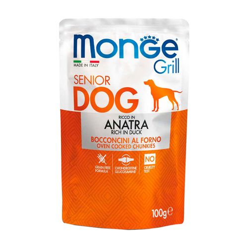 Monge Canine Grill Senior Pato 100 gr