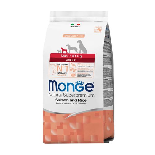 Monge Canine Mini Adult Salmón y Arroz 2.5 kg