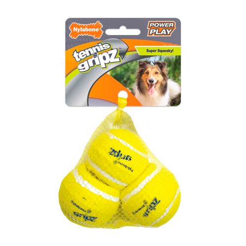 Nylabone Juguete Para Perro Nyla Play Tennis Ball 3pk - Medium