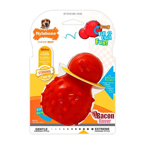 Nylabone Juguete Para Perro Strong Chew Cone Bacon - Wolf
