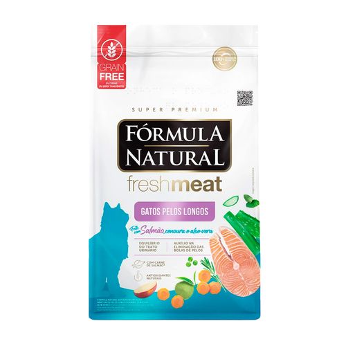 Fórmula Natural Fresh Meat Gato Pelo Largo Salmón 1 kg