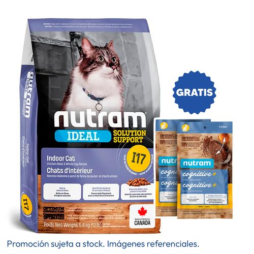 Nutram I17 Indoor Cat 5.4 kg