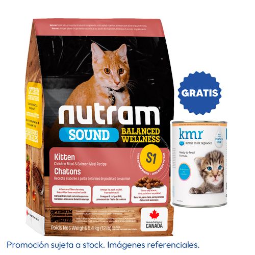 Nutram S1 Gato Kitten 5.4 kg