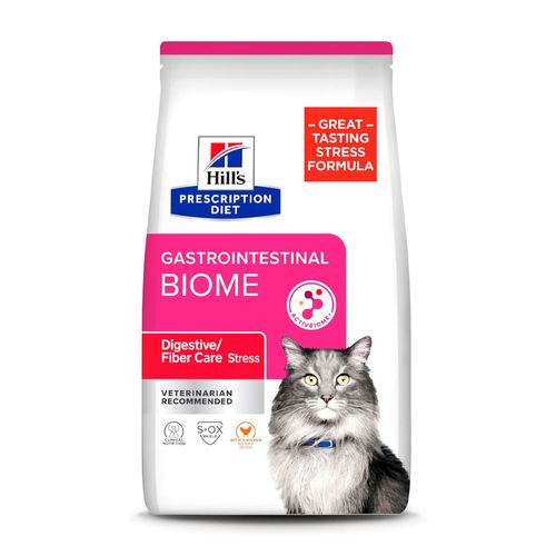 Hill's Prescription Diet Feline Gastrointestinal Biome Digestive/Fiber Care Stress 1.8 kg