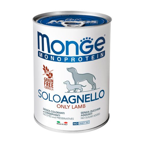 Monge Monoprotein Canine Cordero 400 gr
