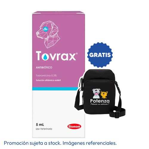 Tovrax 5 ml Gotas Oftálmicas Para Perro