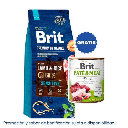 Brit Premium By Nature Sensitive Lamb 15 kg