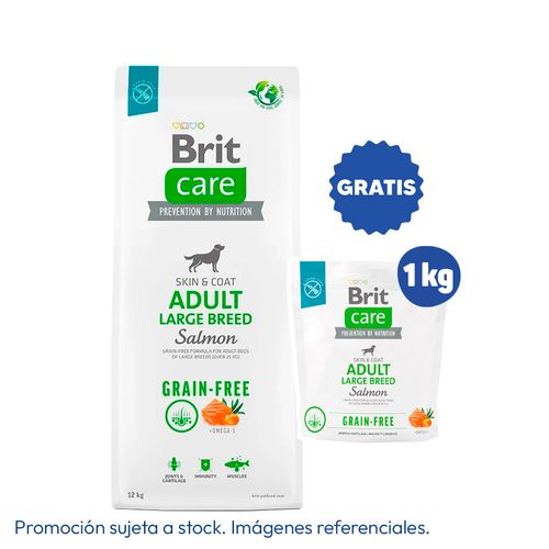 Brit Care Dog Grain-Free Adult Large Breed Salmon 12 kg
