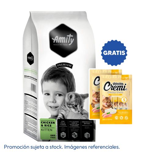 Amity Premium Gato Kitten Chicken & Rice 1.5 kg
